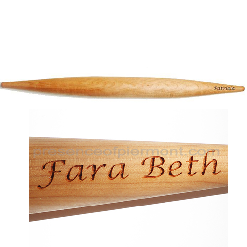 Fabulous gift for the extreme or not so extreme baker.  Personalized Rolling Pin